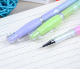 2pcs/set 2018 New Erasable Pen Gel Kawai Gel Pen School Chancery Supply Stationary Cute Funny Stationery 0.38 Blue