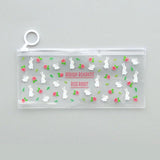 Mysterious Small Flowers Animals PVC Waterproof Pencil Cases Stationery Storage Office School Supplies Pencil Bags for Girls