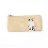 1pcs Children Love Gift Pencil Case Canvas School Supplies Kawaii Stationery Estuches Chancery School Cute Pencil Box Pen Bags